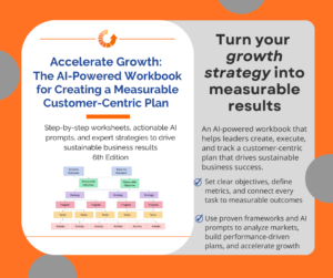 growth plan, workbook, ai-powered, measurable, action, accelerate, customer-centric