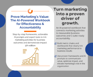 marketing, effectiveness, accountability, workbook, ai-powered, value