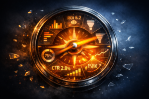 performance management dashboard, dashboard logic chains, hindsight vs foresight measurement, leading indicators, lagging indicators, decision-grade measurement, metrics, customer insights, customer evidence